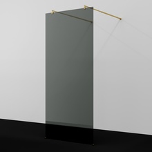 WasserKraft Vechte 60W40PG-TG Тонированное стекло/Золото 120х200 Душевая перегородка 0,8x120x200 см, Германия - фото 1 WasserKraft Vechte 60W40PG-TG Тонированное стекло/Золото 120х200 Душевая перегородка 0,8x120x200 см, Германия - фото 1 - фото 1