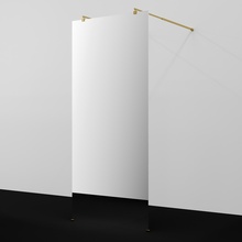 WasserKraft Vechte 60W46PG-MR Зеркальное стекло/Золото 110х200 Душевая перегородка 0,8x110x200 см, Германия - фото 1 WasserKraft Vechte 60W46PG-MR Зеркальное стекло/Золото 110х200 Душевая перегородка 0,8x110x200 см, Германия - фото 1 - фото 1