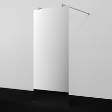 WasserKraft Vechte 60W39BN-MR Зеркальное стекло/Никель 100х200 Душевая перегородка 0,8x100x200 см, Германия - фото 1 - фото 1