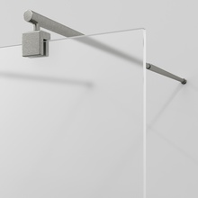 WasserKraft Vechte 60W39BN-MG Матовое стекло/Никель 100х200 Душевая перегородка 0,8x100x200 см, Германия - фото 1 - 2 WasserKraft Vechte 60W39BN-MG Матовое стекло/Никель 100х200 Душевая перегородка 0,8x100x200 см, Германия - фото 1 - фото 2