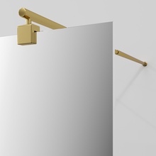 WasserKraft Vechte 60W39PG-MR Зеркальное стекло/Золото 90х200 Душевая перегородка 0,8x90x200 см, Германия - фото 1 - 2 WasserKraft Vechte 60W39PG-MR Зеркальное стекло/Золото 90х200 Душевая перегородка 0,8x90x200 см, Германия - фото 1 - фото 2