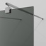 WasserKraft Vechte 60W39-TG Тонированное стекло/Серебристый 90х200 Душевая перегородка 0,8x90x200 см, Германия - фото 2