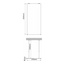 WasserKraft Vechte 60W39GR Прозрачное стекло/Графит 90х200 Душевая перегородка 0,8x90x200 см, Германия - фото 4