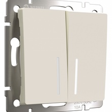 Werkel Айвори Матовый W1122162 Комплектующее для светильников 7x7x3,6 см, Швеция - фото 1 - фото 2