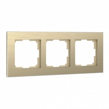 Werkel Aluminium (Шампань) W0031711 Комплектующее для светильников 23,2x1,1x9 см, Швеция - фото 1 - фото 1