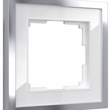 Werkel Baguette (Белый/Серебро) W0012850 Комплектующее для светильников 9,4x9,4x1,2 см, Швеция - фото 1 - фото 2