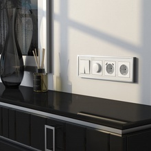 Werkel Baguette (Белый/Серебро) W0042850 Комплектующее для светильников 30,2x9,4x1,2 см, Швеция - фото 1 - фото 2