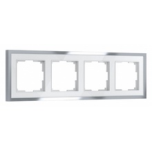 Werkel Baguette (Белый/Серебро) W0042850 Комплектующее для светильников 30,2x9,4x1,2 см, Швеция - фото 1 - фото 1