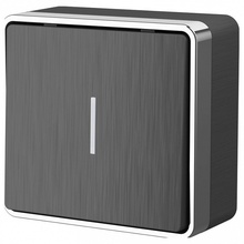 Werkel Gallant (Графит Рифленый) W5010104 Комплектующее для светильников 6,5x6,5 см, Швеция - фото 1 - фото 1