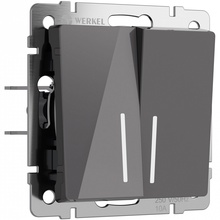 Werkel Графит Акрил W1120144 Комплектующее для светильников 7x7x3,6 см, Швеция - фото 1 - фото 2