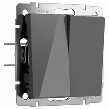 Werkel Графит Акрил W1123044 Комплектующее для светильников 7x7x3,6 см, Швеция - фото 1 - фото 1