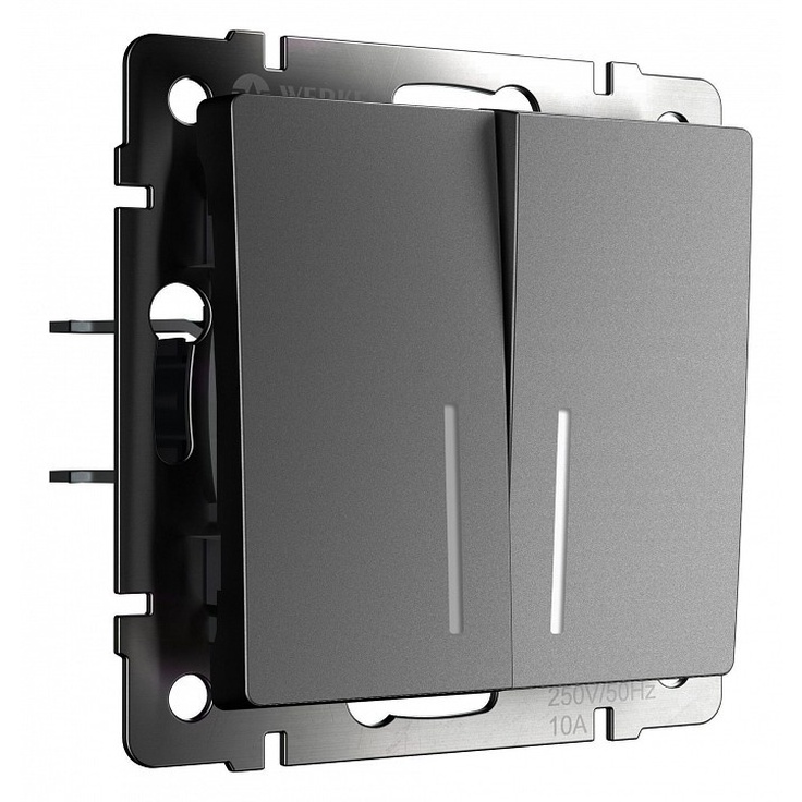 Werkel Графит Матовый W1120164 Комплектующее для светильников 7x7x3,6 см, Швеция - фото 1 Werkel Графит Матовый W1120164 Комплектующее для светильников 7x7x3,6 см, Швеция - фото 1