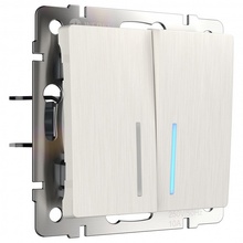 Werkel Перламутровый Рифленый W1120113 Комплектующее для светильников 7x7 см, Швеция - фото 1 - фото 1