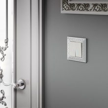 Werkel Перламутровый Рифленый W1122113 Комплектующее для светильников 7x7x3,6 см, Швеция - фото 1 - фото 3