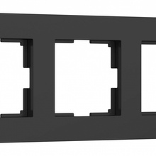 Werkel Slab (Черный Софт) W0032908 Комплектующее для светильников 23,8x9,5x1,1 см, Швеция - фото 1 - фото 2