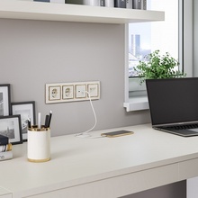 Werkel Snabb (Слоновая Кость/Золото) W0041932 Комплектующее для светильников 29,9x8,6 см, Швеция - фото 1 - фото 2