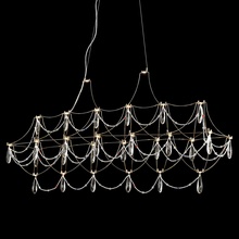 Wertmark Felicia WE336.24.323 Люстра подвесная 120x24x58 см, Германия - фото 1 - фото 3