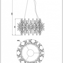Wertmark Floriane WE119.14.303 Люстра подвесная Германия - фото 1 - фото 4