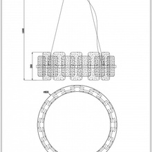 Wertmark Nelly WE158.24.103 Потолочный светильник Германия - фото 1 - фото 4
