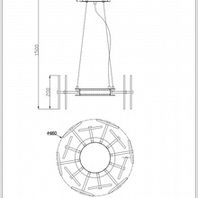 Wertmark Nicola WE159.12.303 Потолочный светильник Германия - фото 1 - фото 4