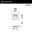 Whitecross A706WHS Донный клапан 6,6x6,6x12 см, Польша - фото 2 Whitecross A706WHS Донный клапан 6,6x6,6x12 см, Польша - фото 2