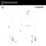 Whitecross Y1203CPB Медь брашированная Излив 26,35x4,5x35,9 см, для раковины-чаши, Польша - фото 2