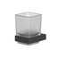 Whitecross Cubo CU2430BL Матовый черный Стакан 9,4x7,3x10,7 см, Польша - фото 1 Whitecross Cubo CU2430BL Матовый черный Стакан 9,4x7,3x10,7 см, Польша - фото 1