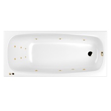 Whitecross LAYLA 0122.180080.100.LINE.GL 180x80 Акриловая ванна с гидромассажем 180x80 см, Польша - фото 1 - фото 1