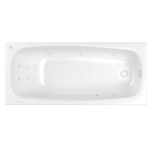 Whitecross LAYLA 0122.180080.100.ULTRA.WH 180x80 Акриловая ванна с гидромассажем 180x80 см, Польша - фото 1 - фото 1