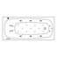 Whitecross LAYLA 0122.180080.100.ULTRA.GL 180x80 Акриловая ванна с гидромассажем 180x80 см, Польша - фото 2