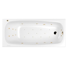 Whitecross LAYLA 0122.180080.100.ULTRA.GL 180x80 Акриловая ванна с гидромассажем 180x80 см, Польша - фото 1 - фото 1