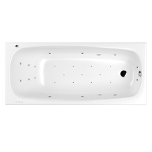 Whitecross LAYLA 0122.180080.100.ULTRA.CR 180x80 Акриловая ванна с гидромассажем 180x80 см, Польша - фото 1 - фото 1