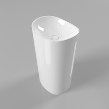 Whitecross Stella 0707.050040.100 Белый глянцевый 50 Раковина 50x40x89 см, Польша - фото 1 - фото 1