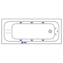 Whitecross VIBE 0105.170070.100.SMARTNANO.CR 170x70 Акриловая ванна с гидромассажем 170x70 см, Польша - фото 1 - 2 Whitecross VIBE 0105.170070.100.SMARTNANO.CR 170x70 Акриловая ванна с гидромассажем 170x70 см, Польша - фото 1 - фото 2