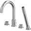 Whitecross Y Y1232NIB Для ванны Брашированный никель Смеситель 25x10,5x29 см, для ванны, Польша - фото 1