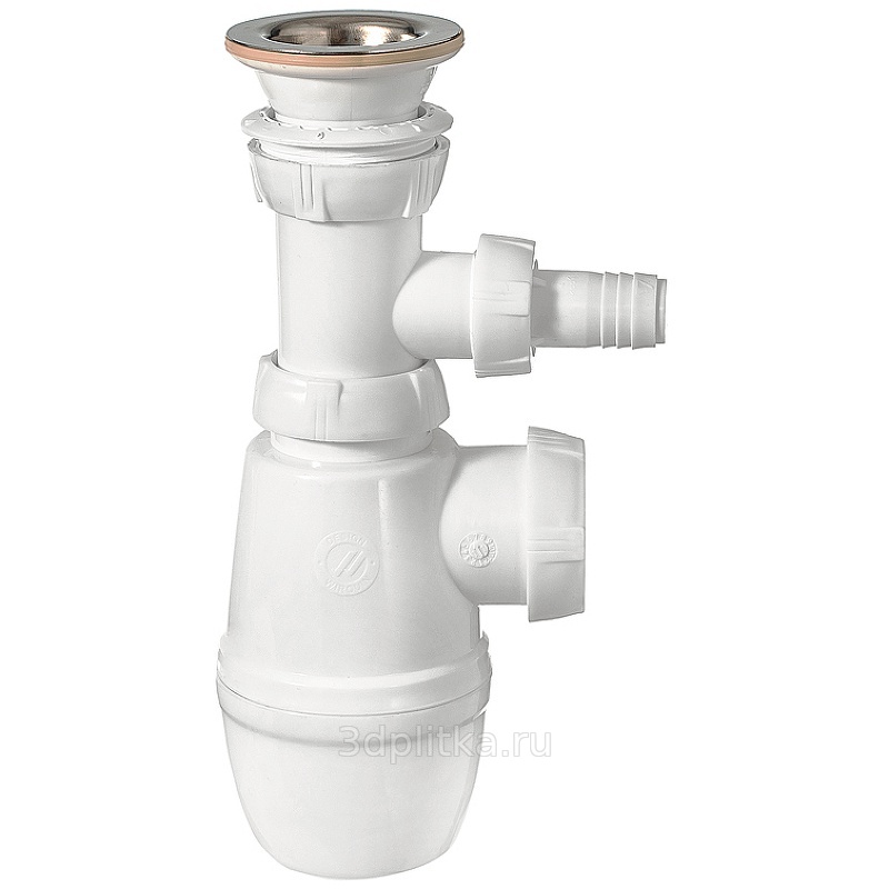 Wirquin Минор 30718053 Нержавеющая сталь сифон для раковины ?? купить в ...