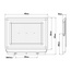 Wolta WFL-300W/06 Потолочный светильник 43x3,5x32 см, Китай - фото 4