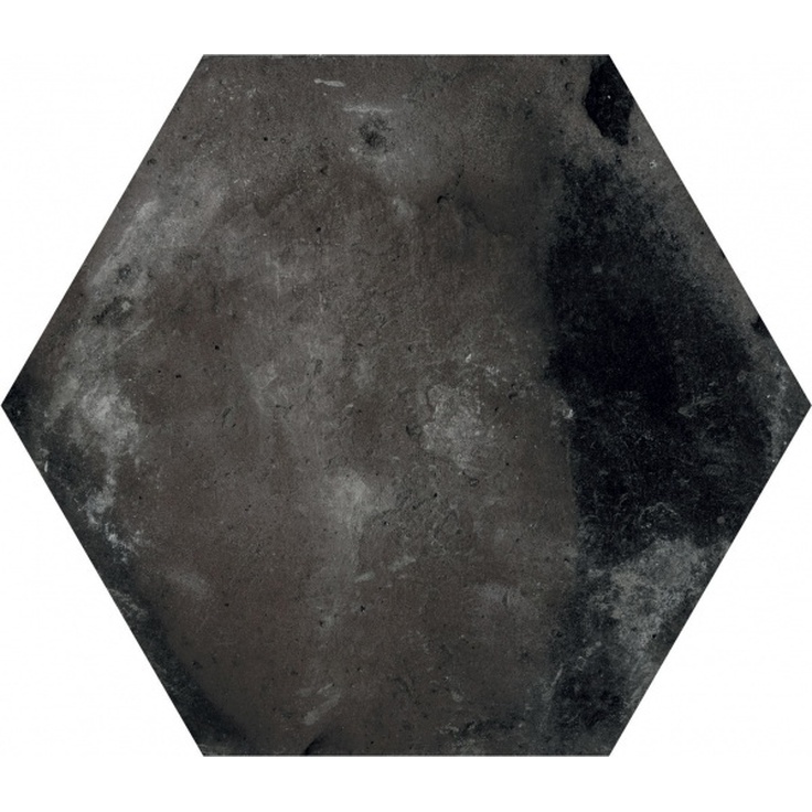WOW Cottage 114705 Hexa Graphite Керамогранит 14x16 см, Испания, под камень  - фото 1