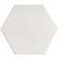 WOW Hexa Ice White  Matt Настенная плитка 21,5x25 см, Испания, под бетон  - фото 1