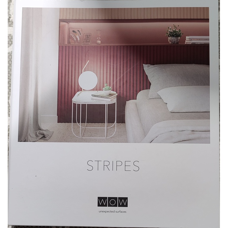 Stripes Liso Xl Garnet 7,5x30 настенная плитка от WOW купить