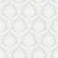 Zambaiti Parati Mini Trend 15547 Дамаск Виниловые обои 1005x53 см, цвет: серый, Италия - фото 1