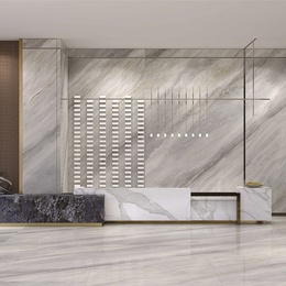 Zodiac Ceramica Palissandro 120x120, для ванной, керамогранит, стиль: современный, цвет: голубой, под камень , глянцевая - фото интерьера 1 - фото 1