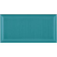 ZYX Metropolitan Boulevard Winter Turquoise Настенная плитка 10x20 см, Испания, под кирпич  - фото 1 - фото 1