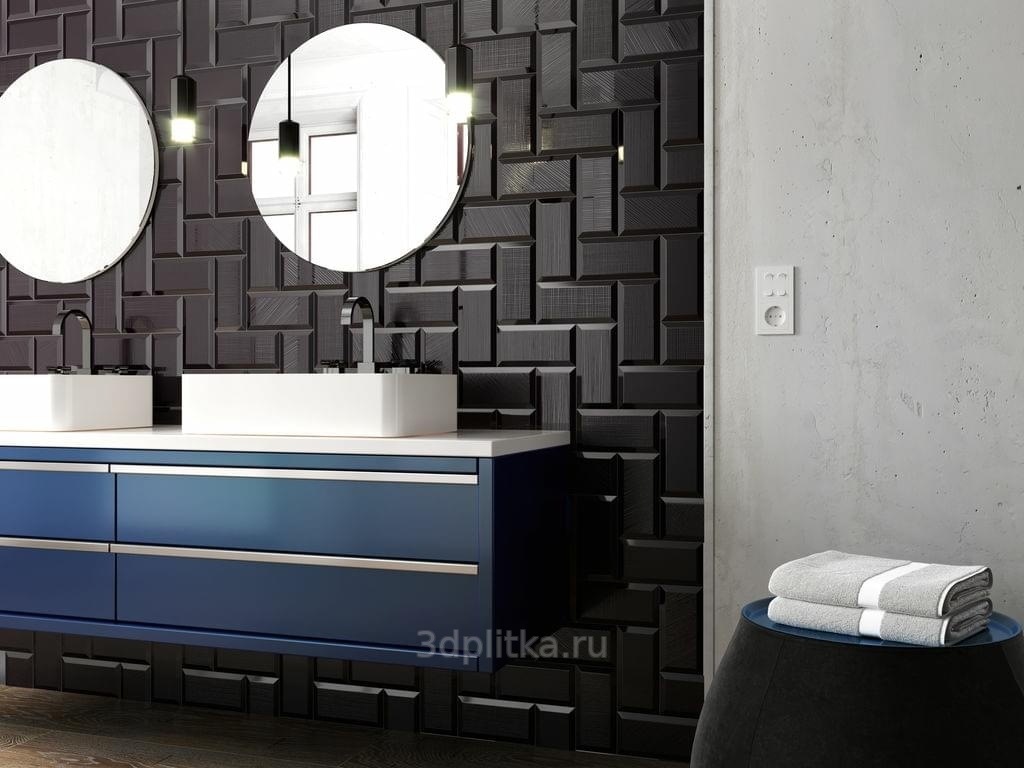 ZYX Metropolitan 10x20 см, керамика, Испания, под кирпич  - фото интерьера 1