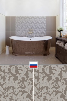 Медная ванная в классическом интерьере