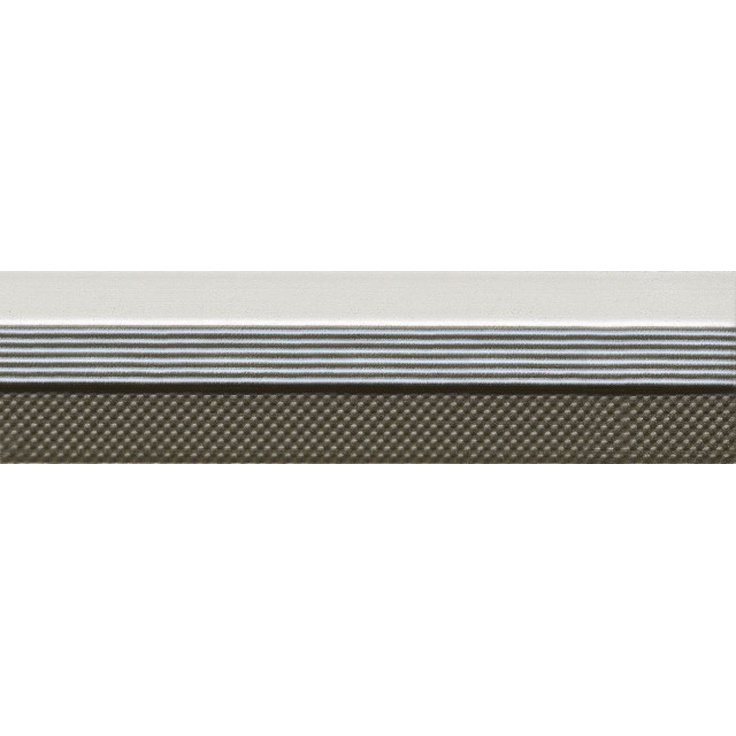 Atlantic tiles projects №5 Cenefa Coco Nero Бордюр 7,5x29,5 см, Испания - фото 1