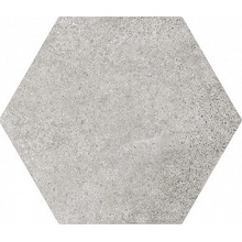 Equipe Hexatile 22093 Cement Grey Керамогранит 17,5x20 см, для ванной, стиль: современный, цвет: серый, Испания, под бетон  - фото 1 - фото 1