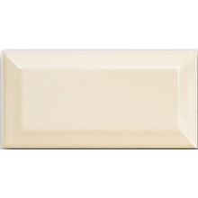 Equipe Metro 12737 Cream Настенная плитка 7,5x15 см, для ванной, стиль: современный, цвет: бежевый, Испания, под камень  - фото 1 - фото 1