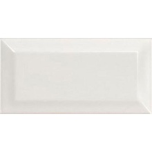 Equipe Metro 12738 White Настенная плитка 7,5x15 см, для ванной, стиль: современный, цвет: белый, Испания, под камень  - фото 1 - фото 1