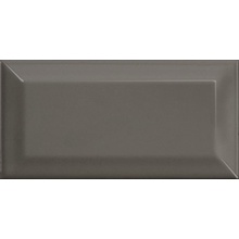 Equipe Metro 20903 Dark Grey Настенная плитка 7,5x15 см, для ванной, стиль: современный, цвет: серый, Испания, под камень  - фото 1 - фото 1